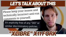 Why not fork X11 and add right-wing politics? episode artwork